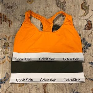 (2) sports bras